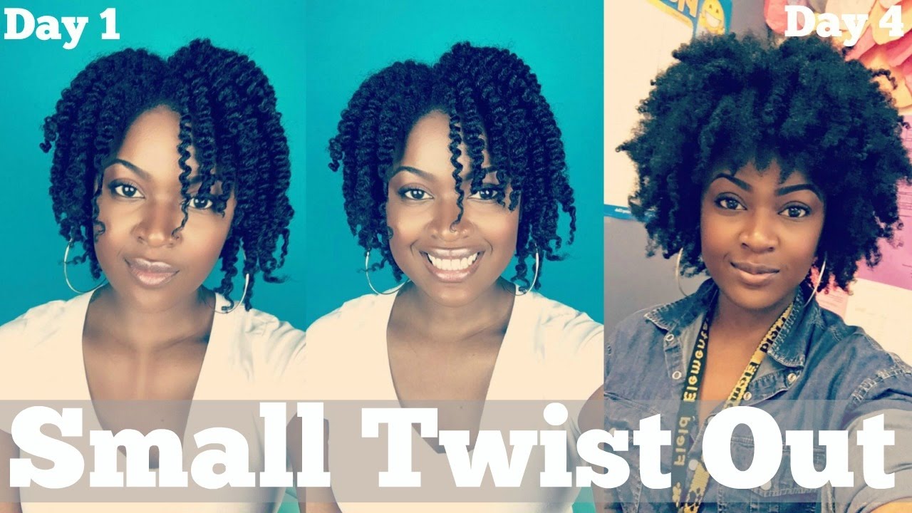 Small/Mini Twist Out ft. CRN Coconut Water 