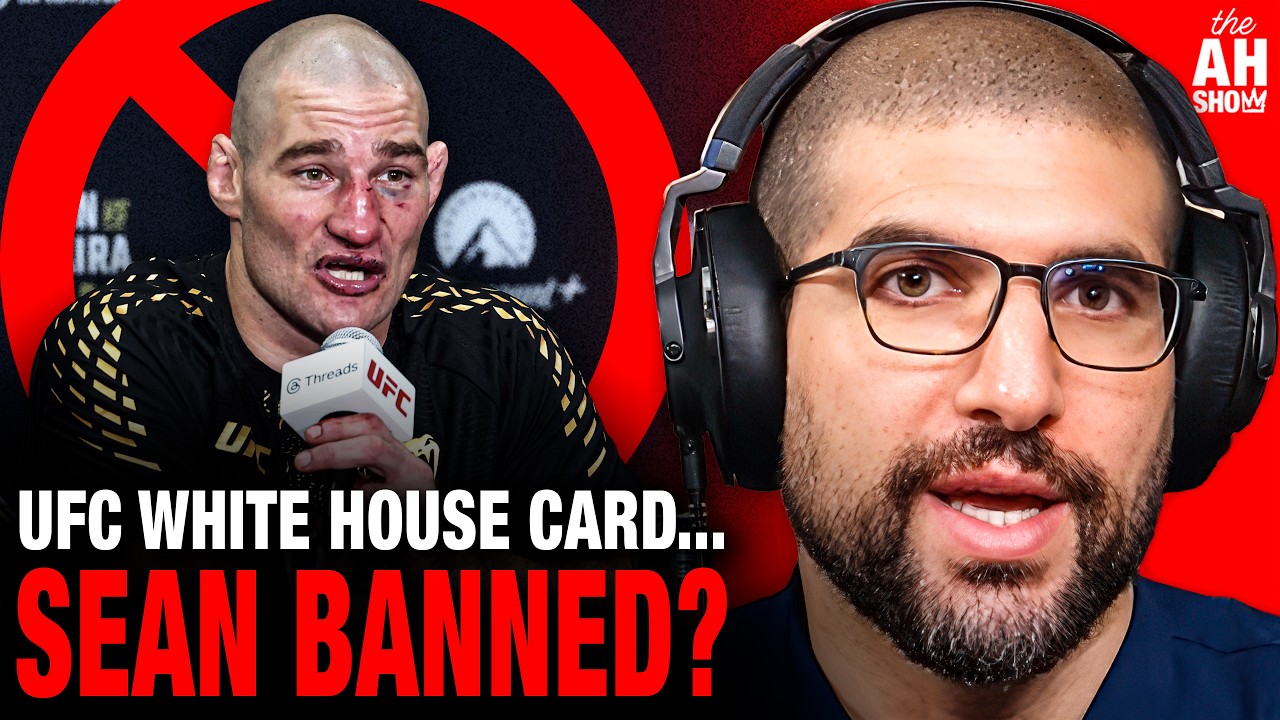 Sean Strickland BANNED From UFC White House Card?! Ariel Helwani Reacts
