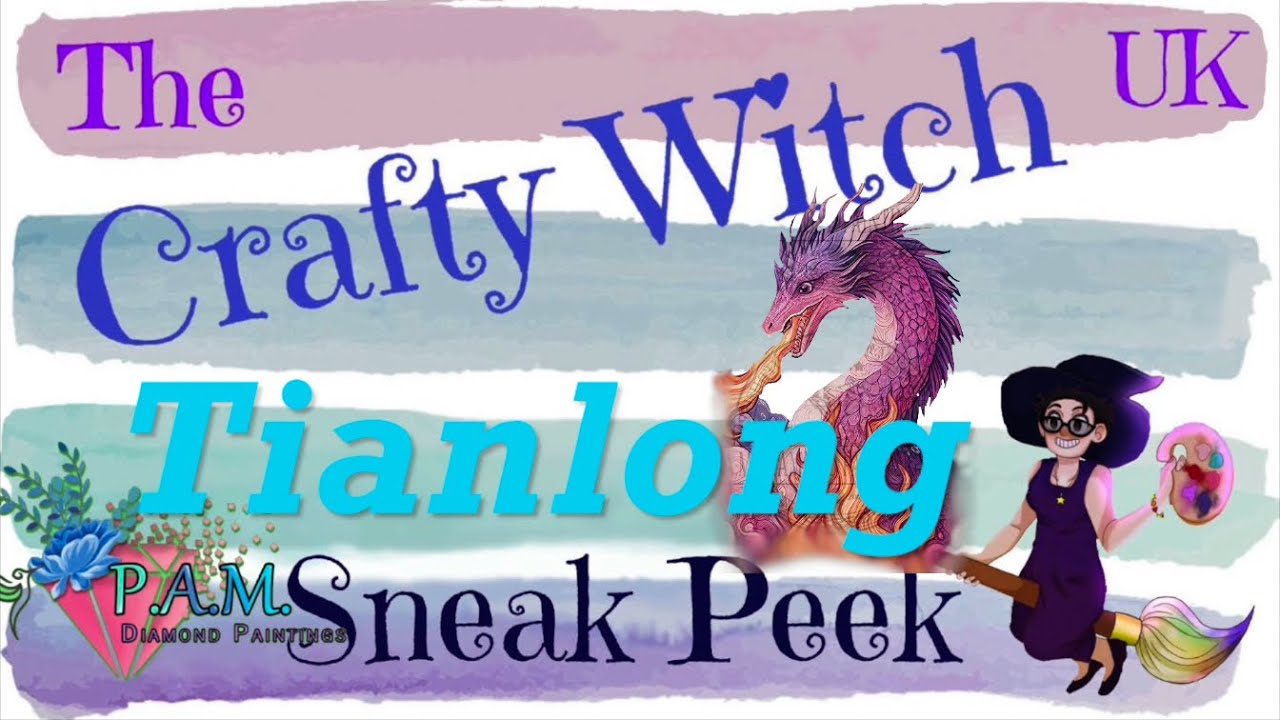 Diamond Painting Unboxing | Stunning Purple Dragon Sneak Peek from P.A.M