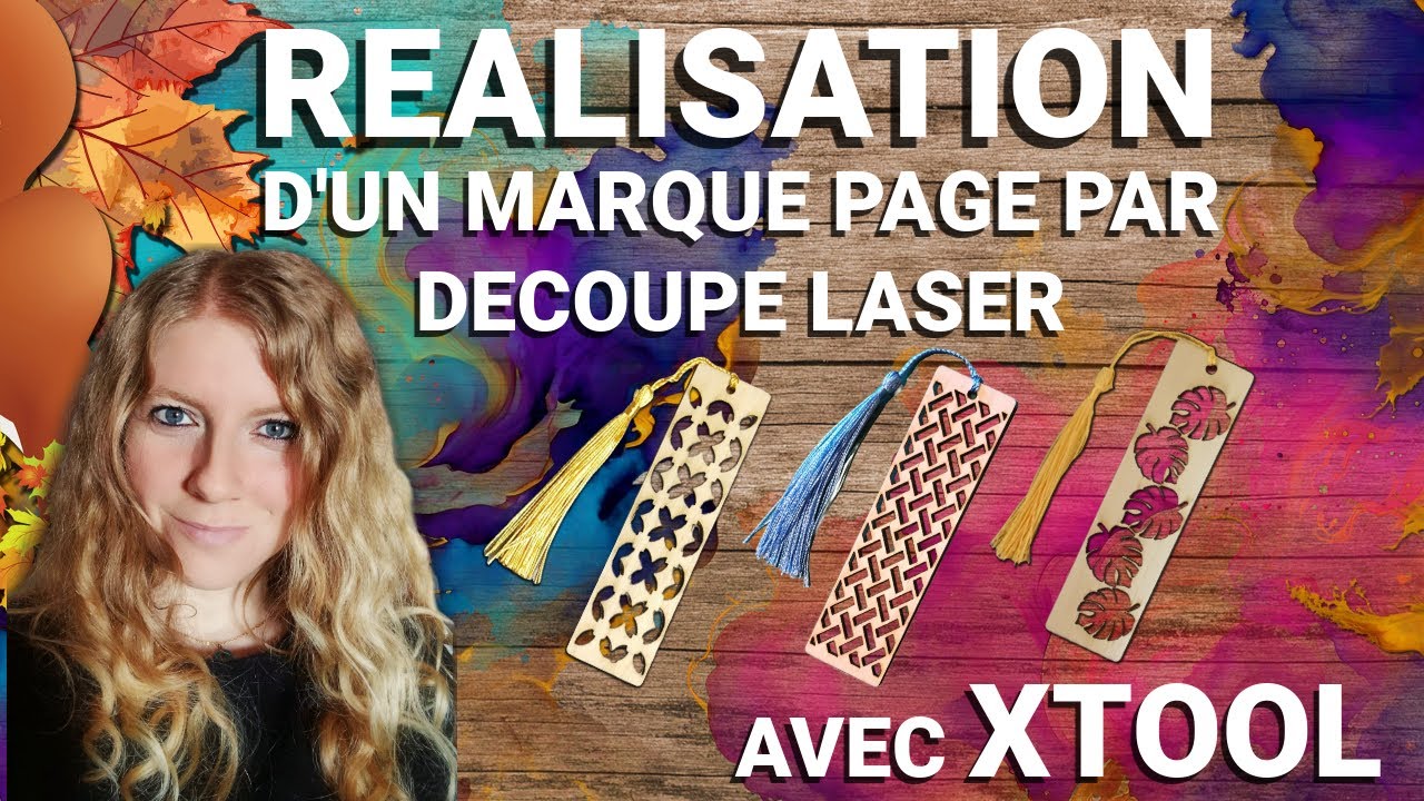 [Xtool F1] Réalisation d'un marque page par découpe laser