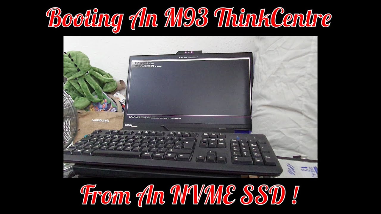 Загрузка Lenovo M93 ThinkCentre с твердотельного накопителя NVME!