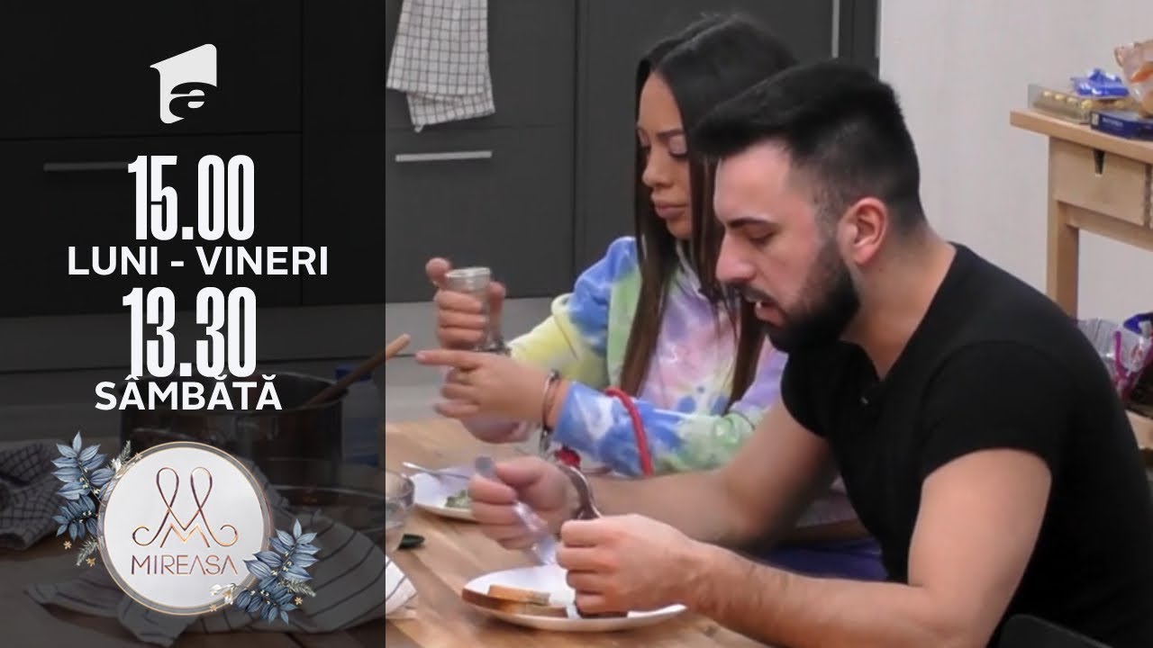 Larisa e pusă pe șotii alături de Valentin, la task-ul cătușelor | Mireasa
