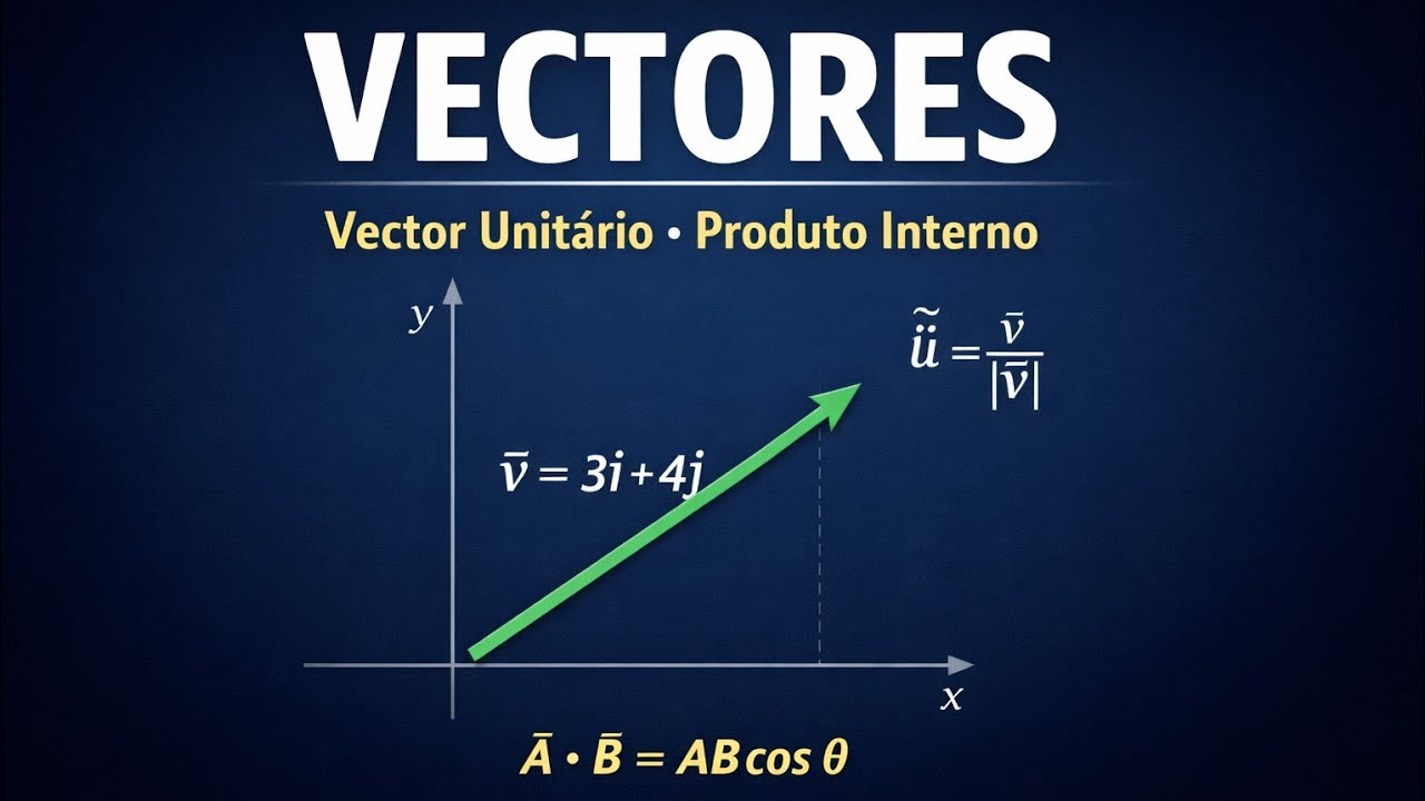 INTRODUÇÃO A VECTORES : Produto interno e Vector unitário. 