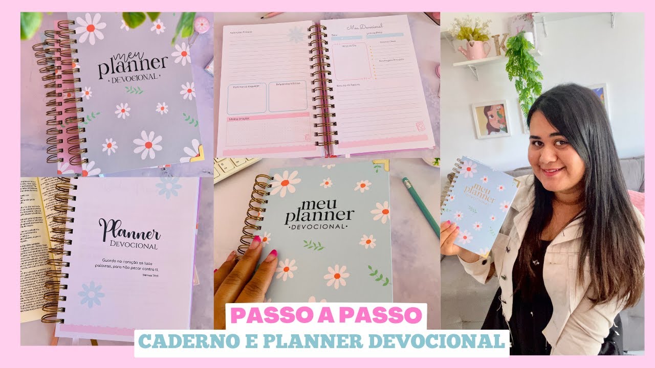 Passo a Passo Planner e Caderno Devocional- Aprenda na prática de forma simples!
