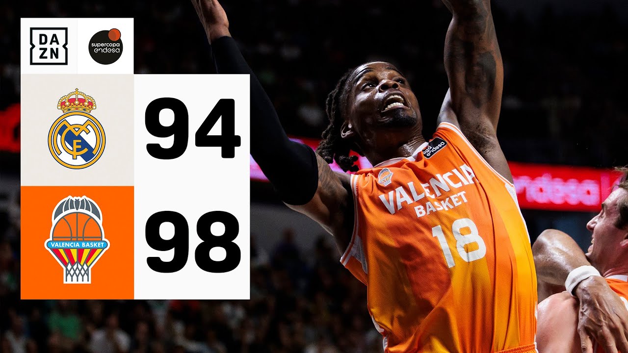 Real Madrid vs Valencia Basket (94-98) | Highlights | Semifinales Supercopa Endesa