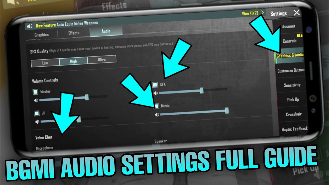 How To Increase Enemy Footsteps Sound🎧 | bgmi Audio Setting Full Guide | best sound settings bgmi