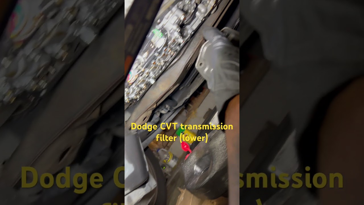Dodge CVT transmission - lower filter