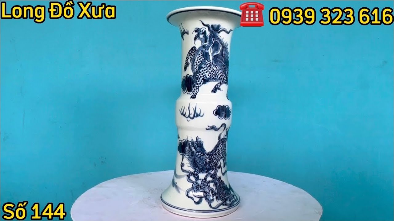 🌹🌹 Ống Tranh Vẽ Lân + Dĩa Tàu Song Long + Ngày 20/2/2026