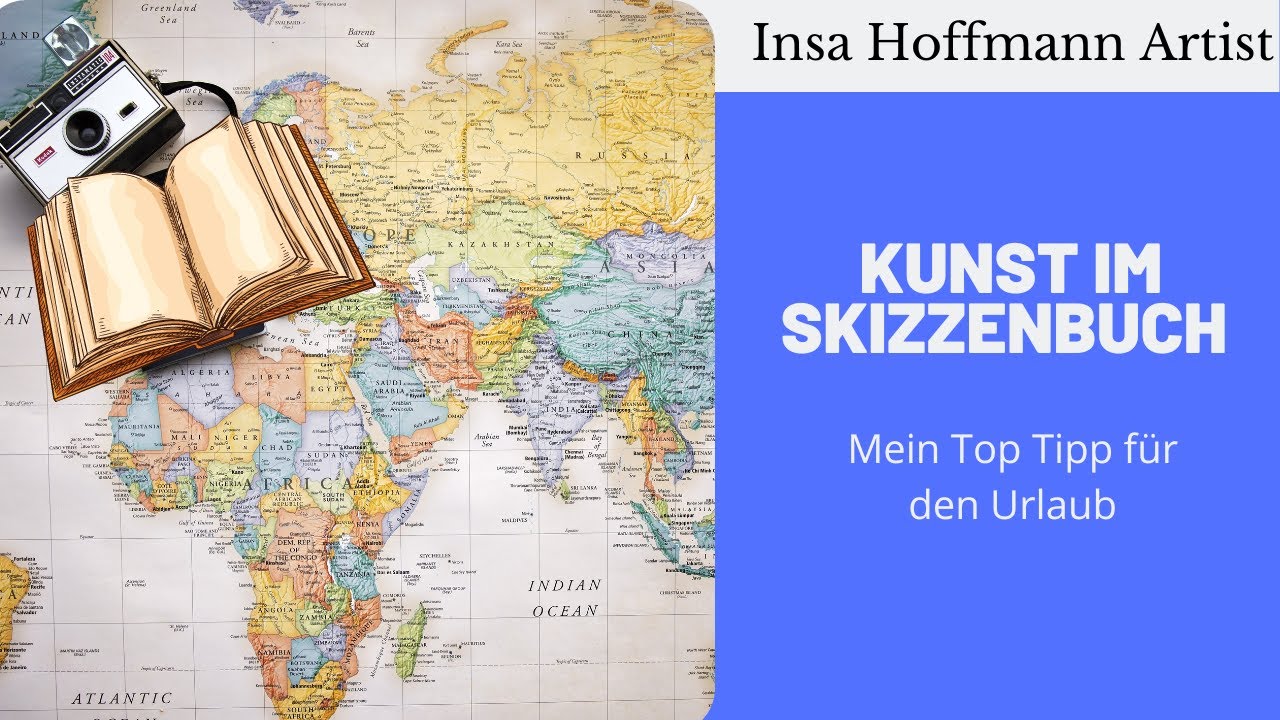 Skizzenbuch im Urlaub