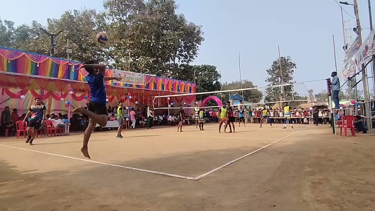 Bhadrak vs Rangabeda Volleyball Match Set-1 🔥🔥😱ll SmartClub Volleyball Tournament Tentuloi 2024