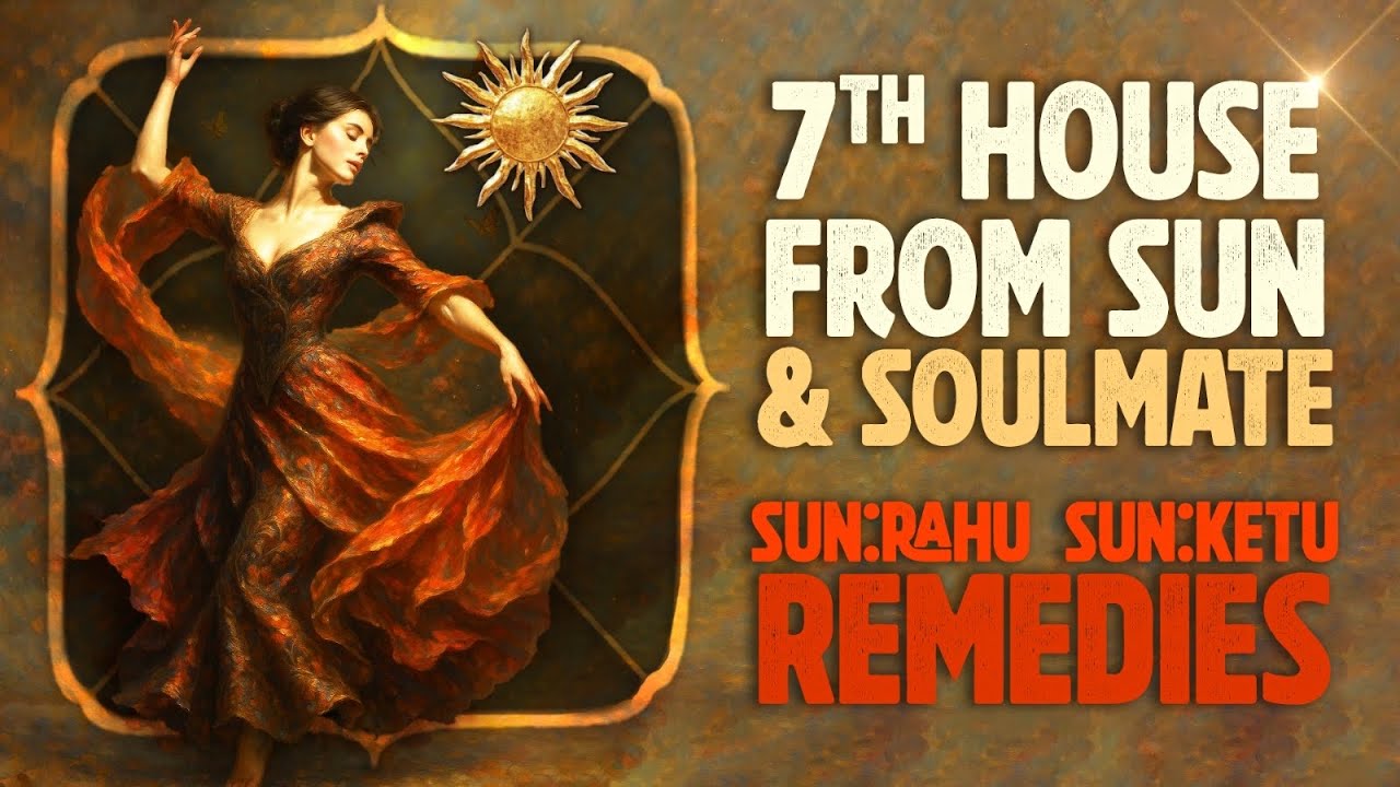Soulmate? 7th House from Sun ☀️ ! / Sun : Rahu / Sun : ketu Remedies 