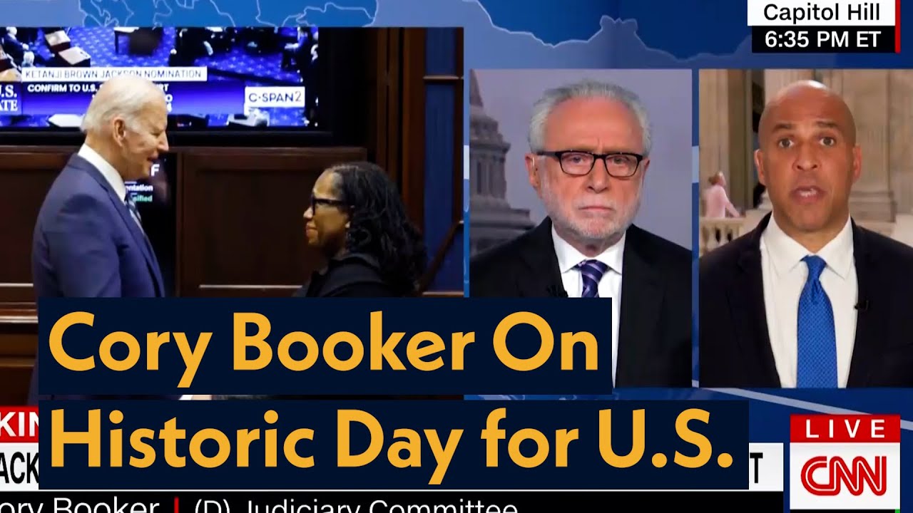 History Made | Cory Booker on Confirmation of Ketanji Brown Jackson to the Supreme Court
