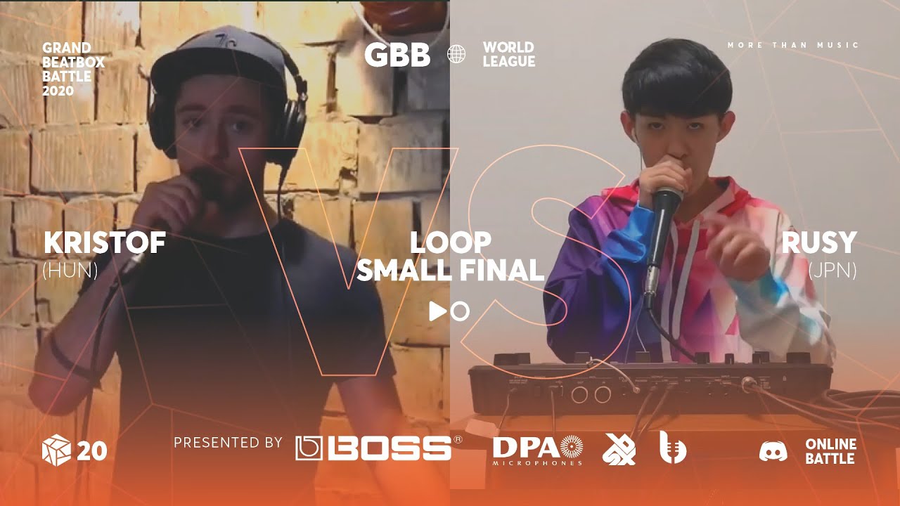 KRISTOF vs RUSY | Grand Beatbox Battle 2020 Online Loopstation | SMALL FINAL