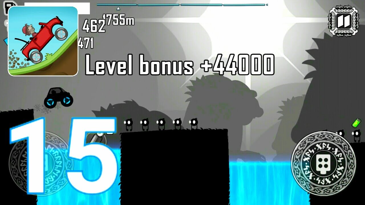 Hill Climb Racing-(Gameplay 15)-Ragnarok Level 18