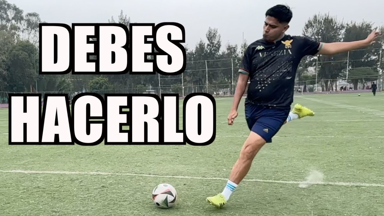 ¿CÓMO PEGARLE AL BALÓN CON DIRECCIÓN?
