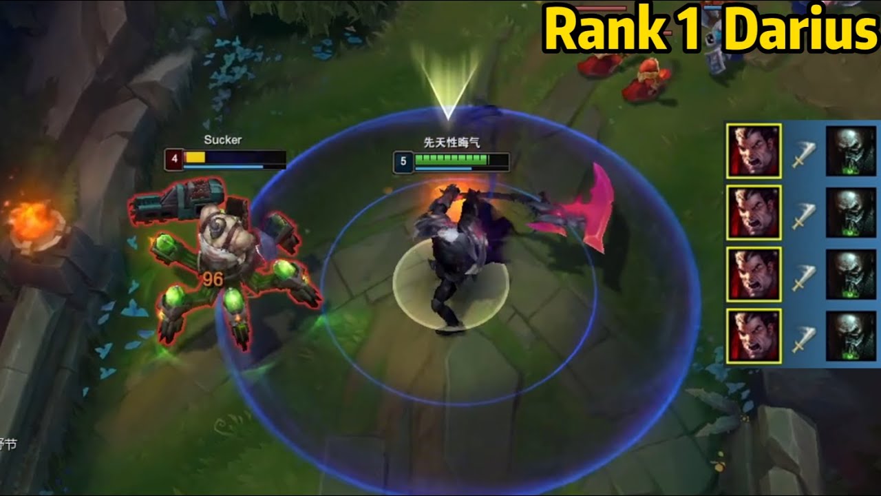 Rank 1 Darius: The Darius King is Back! *17 KILLS*