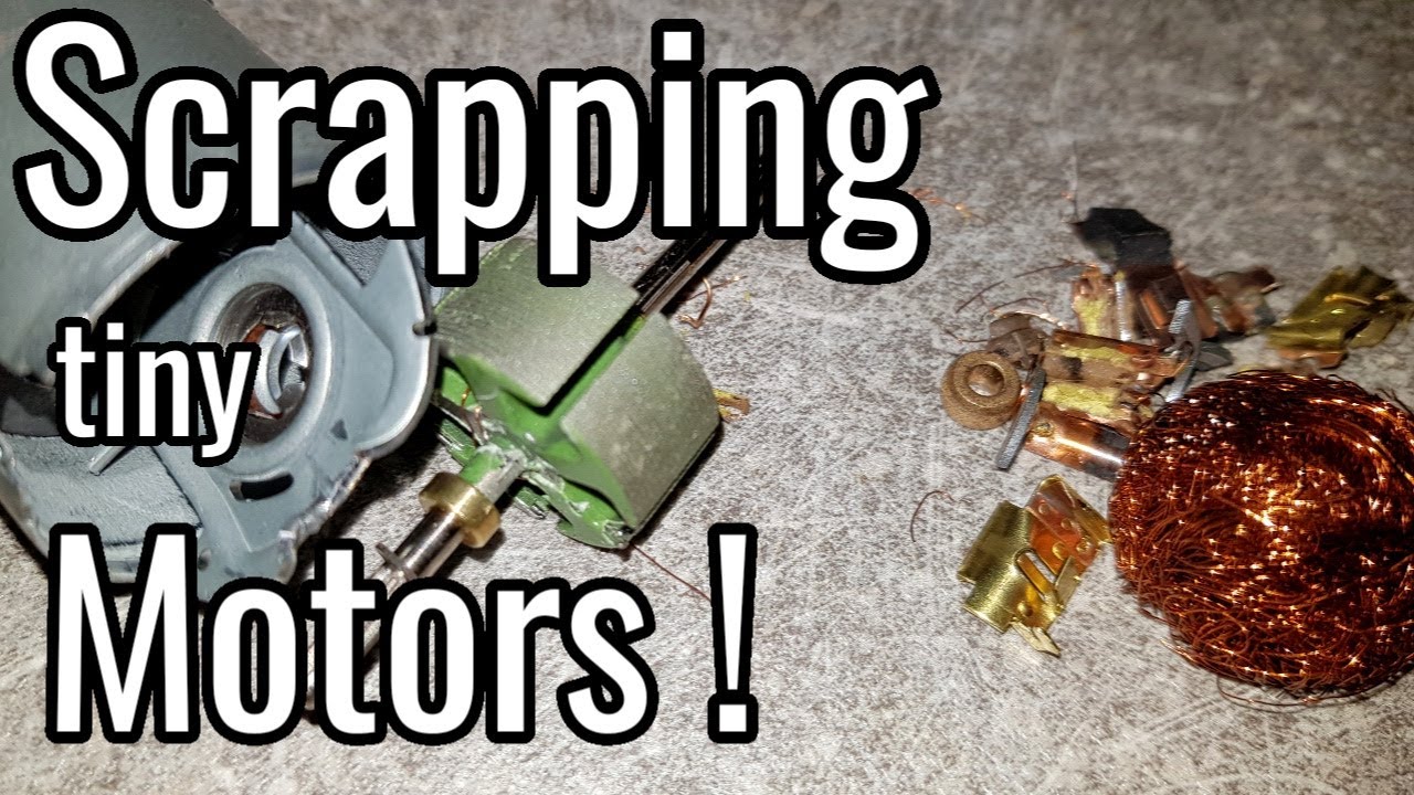 Scrapping tiny copper motors ! Do not make this mistake !