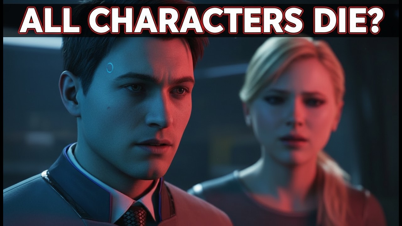 Detroit: Become Human - ALL CHARACTERS DIE? (Playthrough)