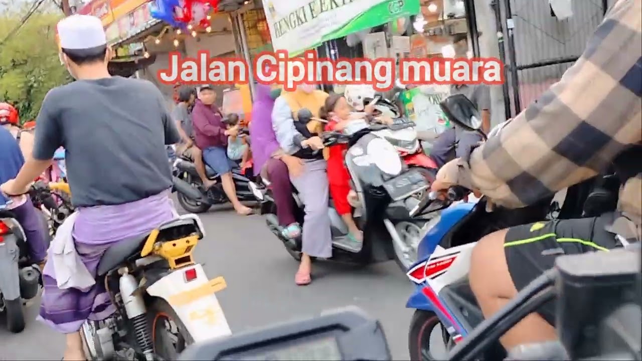 suasana Cipinang muara di sore hari,ruamee