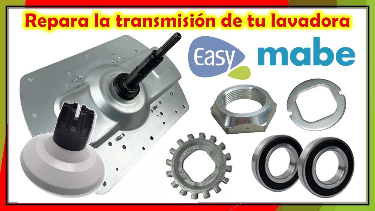 Arregla fugas de agua y ruido en lavadora EASY / MABE #washerrepair