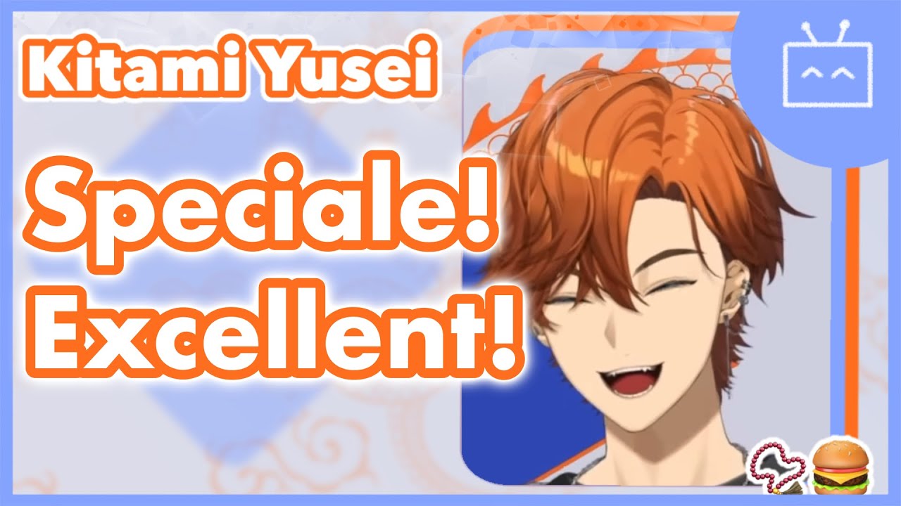 Kitamin and his love for Speciale [Kitami Yusei/ Nijisanji] (Eng sub)