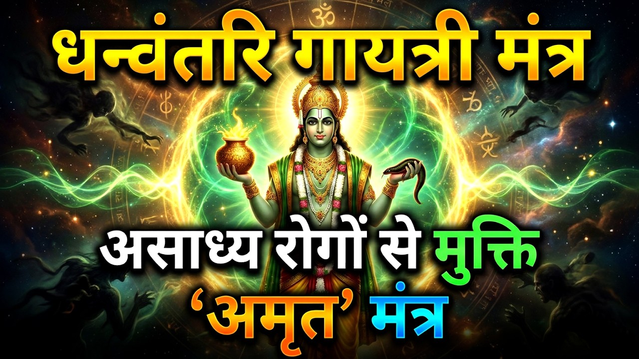 धन्वंतरि गायत्री मंत्र: Immunity बढ़ाने और जवान रहने का गुप्त वैदिक मंत्र | Dhanvantri Gayatri Mantra