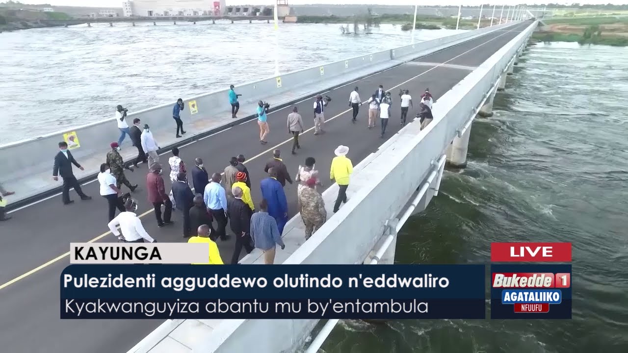Agataliikonfuufu: Pulezidenti agguddewo olutindo n'eddwaliro.  Kyakwanguyiza abantu mu by'entambula.