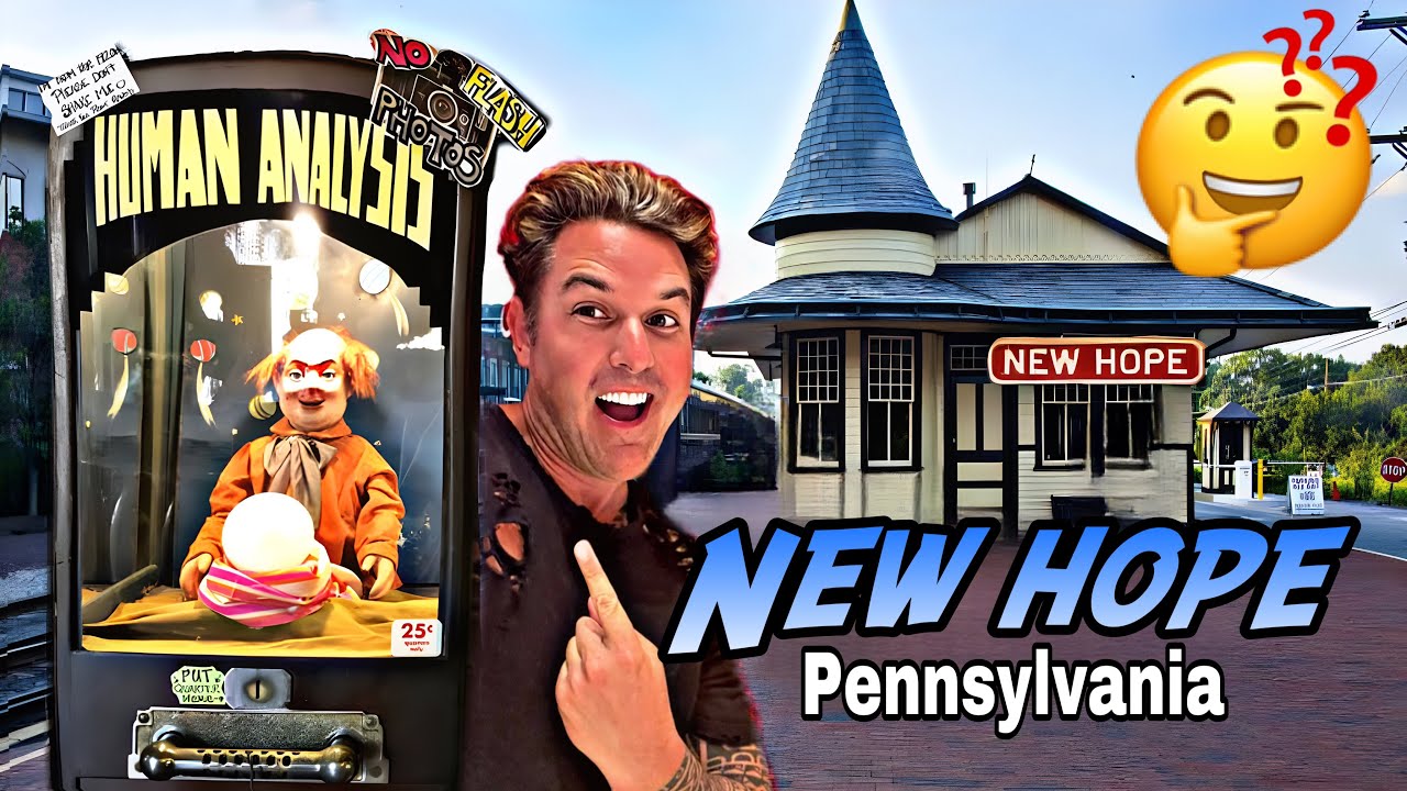 Most Interesting Town in The USA! New Hope Pa