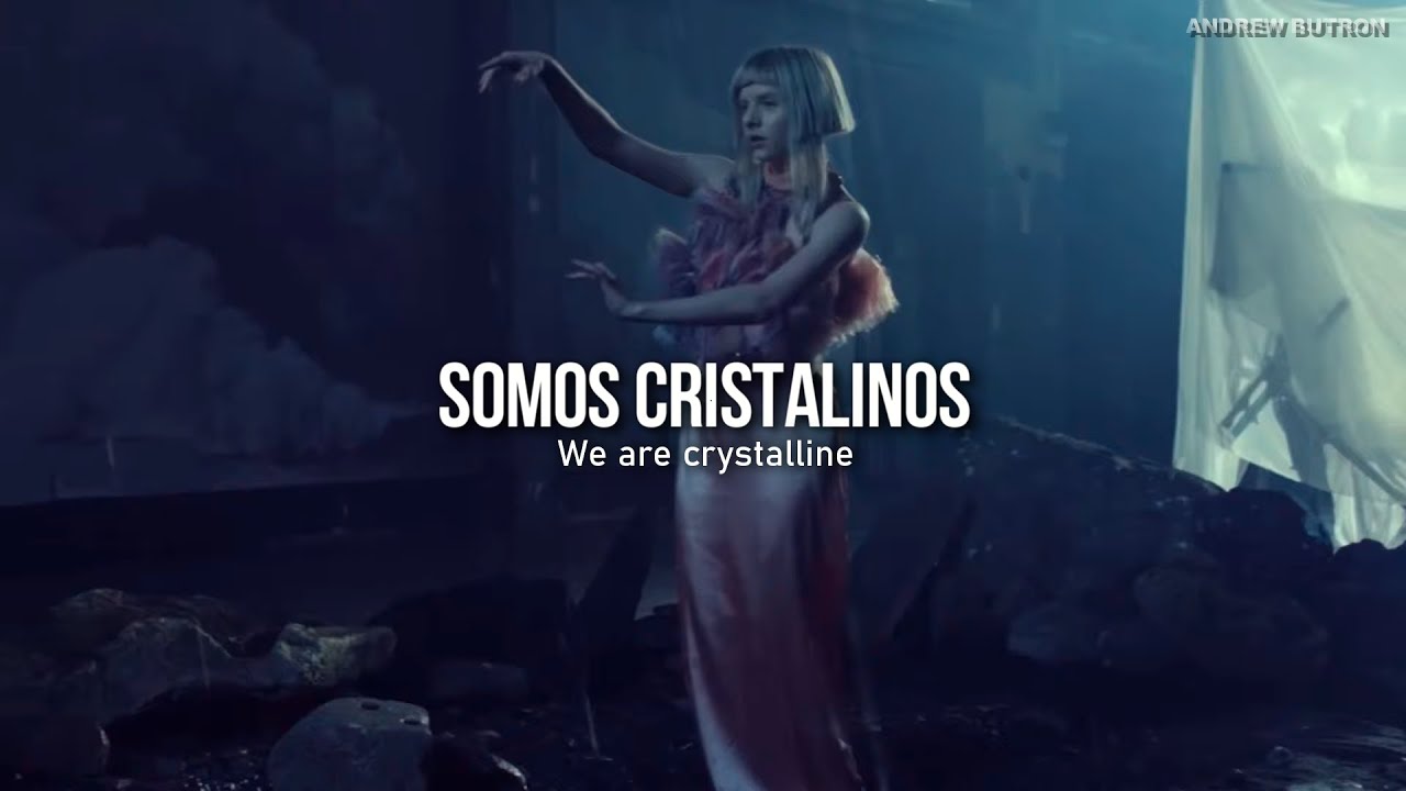 AURORA - Crystalline (sub español + Lyrics) | Studio Version
