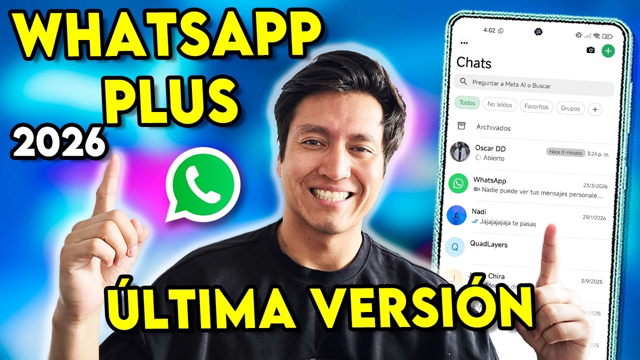 WHATSAPP PLUS 2026 &Uacute;LTIMA VERSI&Oacute;N 🔥 DESCARGAR E INSTALAR WHATSAPP PLUS DESDE 0 SIN ERRORES