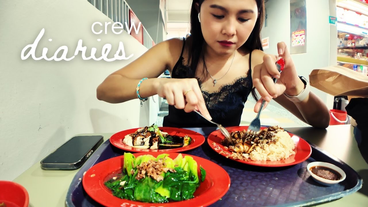 Alone in Barcelona & Singapore | crew diaries ✨✈️