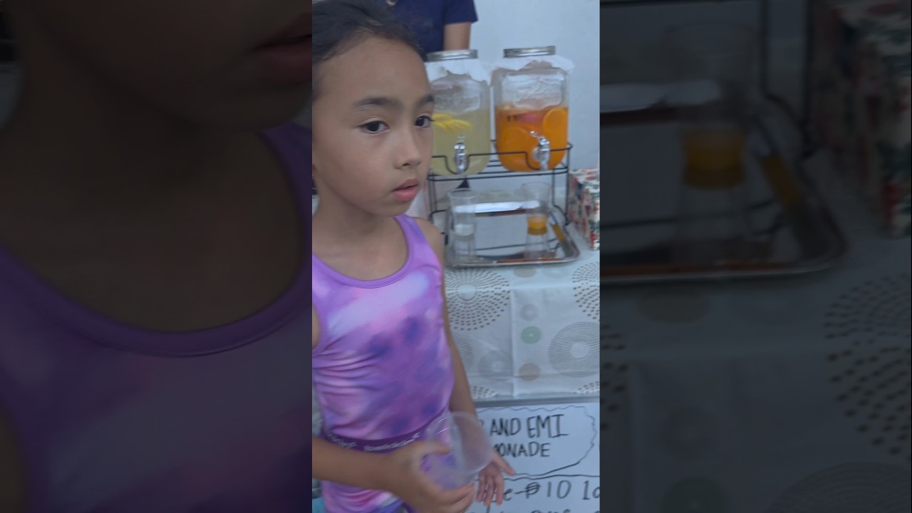 Emilia I Gabi otworzyli sklep z lemoniadą! Wow!