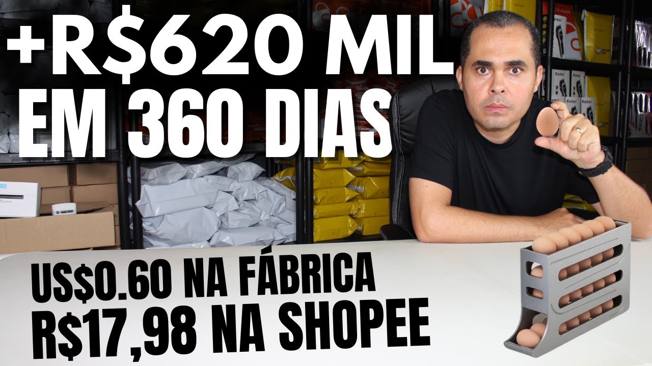 (+R$620 mil em 360 dias) Como ganhar dinheiro na Shopee com 10 produtos que vendem 24h todos os dias
