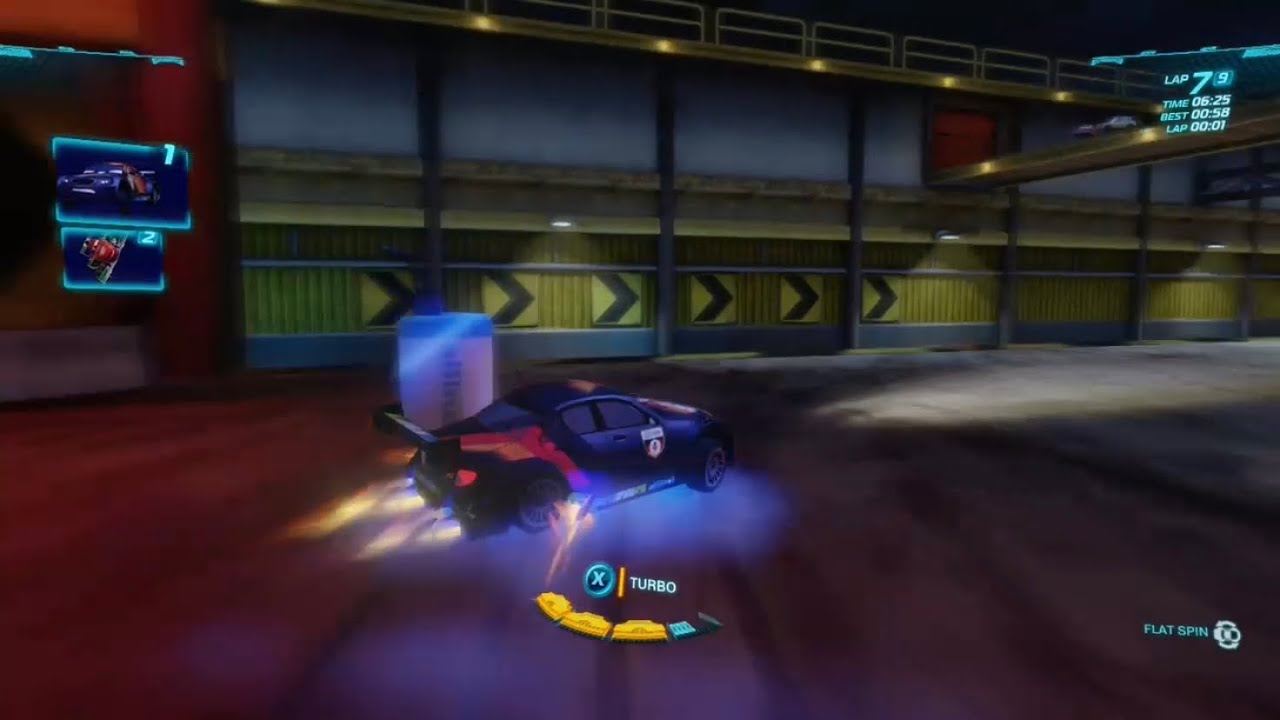 Cars 2 The Video Game | Max Schnell - Oil Rig Run | 9 laps