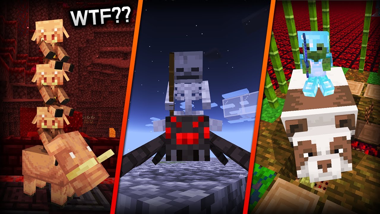 Super rare + ALL Jockeys possible in Minecraft PE