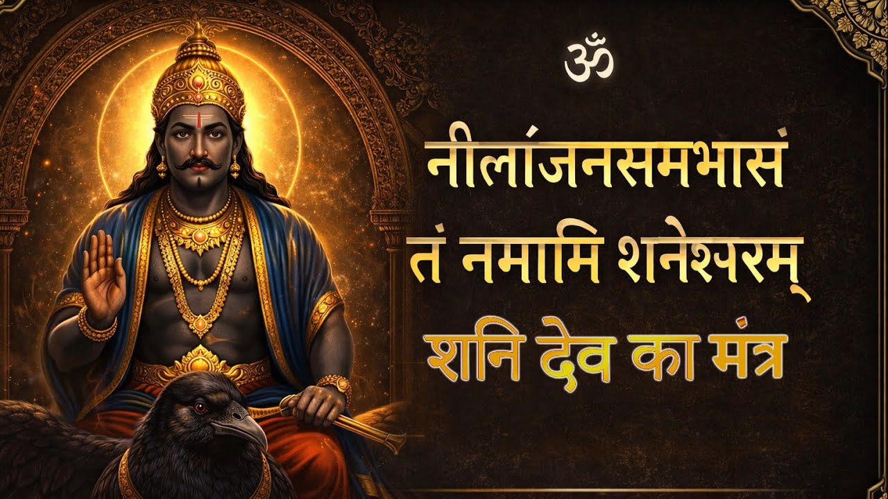 Shani Mantra🙏| Powerful Chant #shorts#shanidev#viral#hindumantra #music #song   
