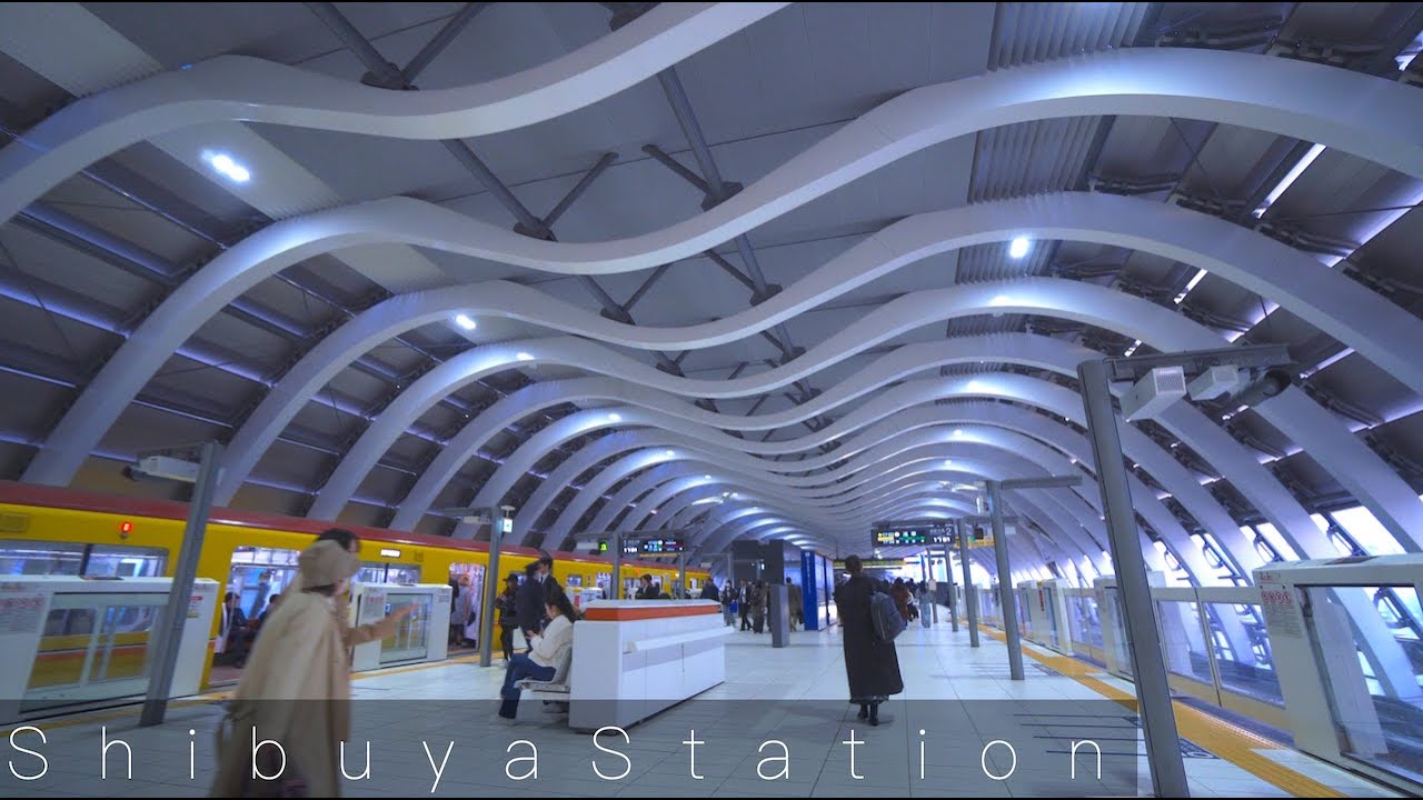 渋谷駅構内/Shibuya Station【4K HDR】