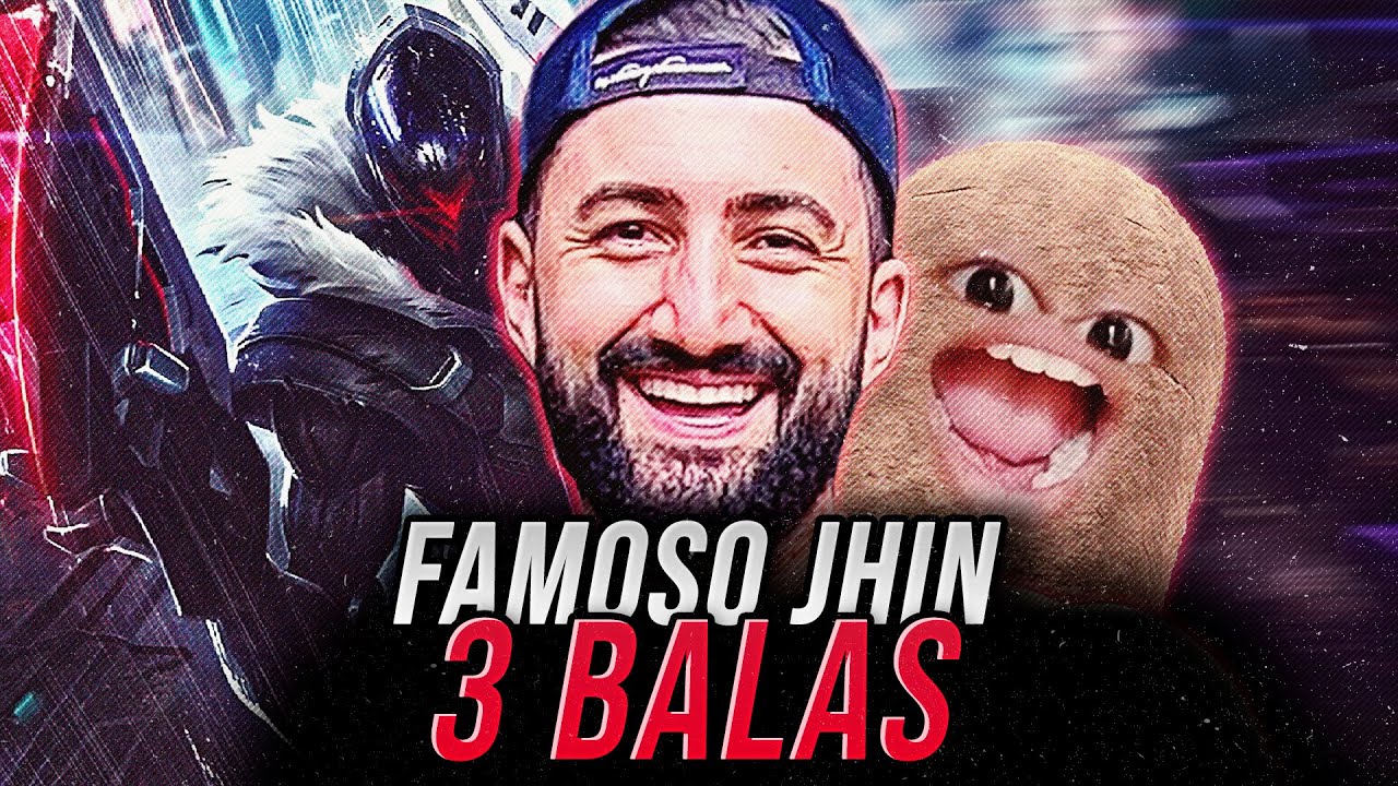 LANCEI O FAMOSO JHIN 3 BALAS NA JUNGLE KKKK