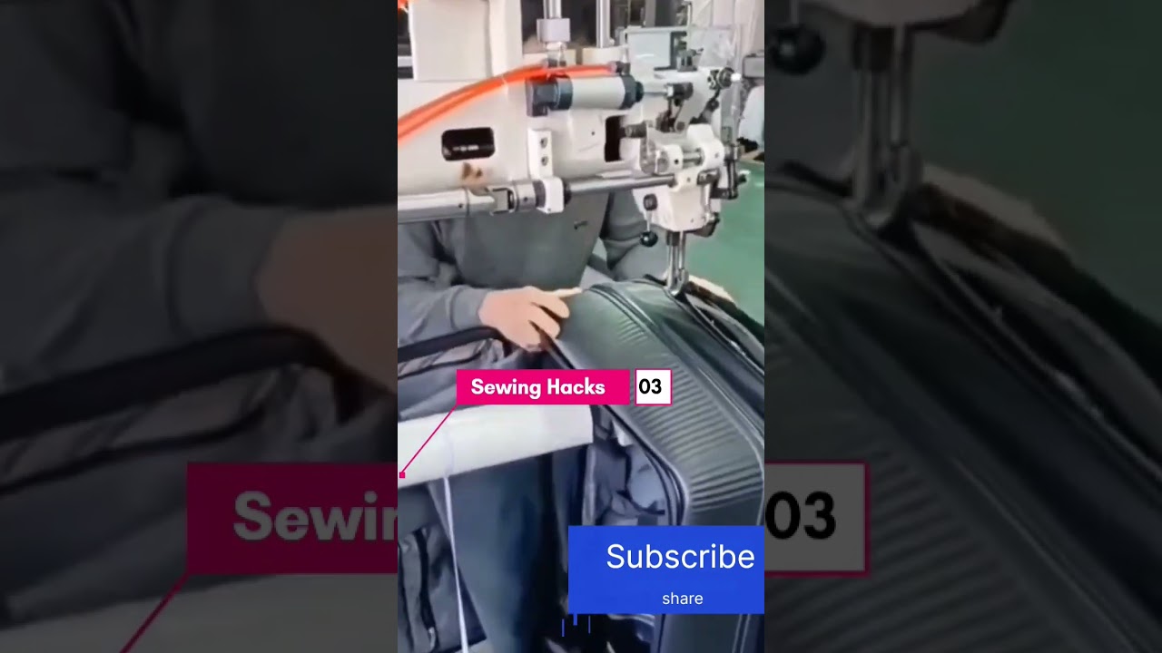 trolley bag | Stitching | Machine 