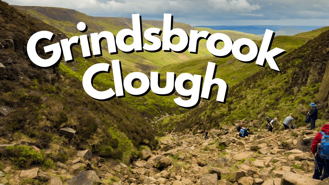Kinder Scout Via Grindsbrook Clough, Circular walk from Edale