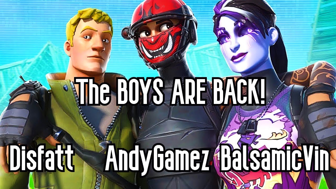 THE BOYS ARE BACK! - Fortnite Blitz Royale Livestream!