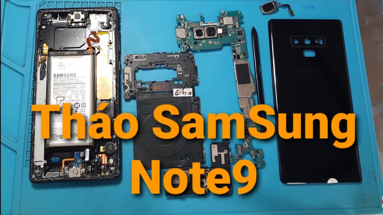Hướng dẫn tháo Ráp Samsung Note 9 | Instructions for disassembly Samsung Note 9