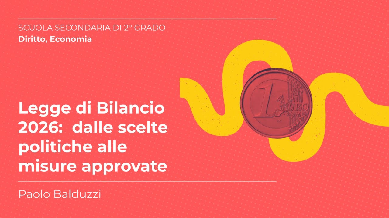 Legge di Bilancio 2026 | Paolo Balduzzi