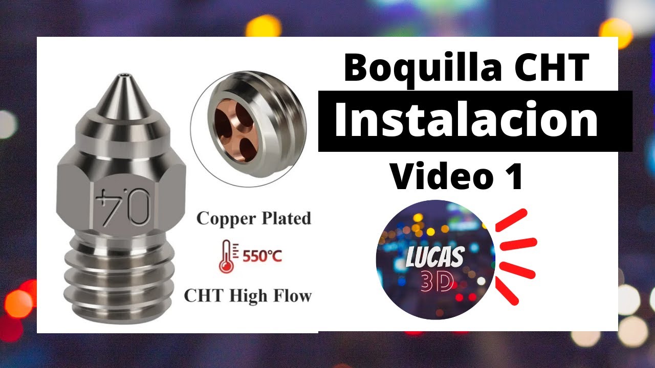 ⚡️Boquilla CHT - Instalación - Video 1 ⚡️ #impresión3d  #CHT