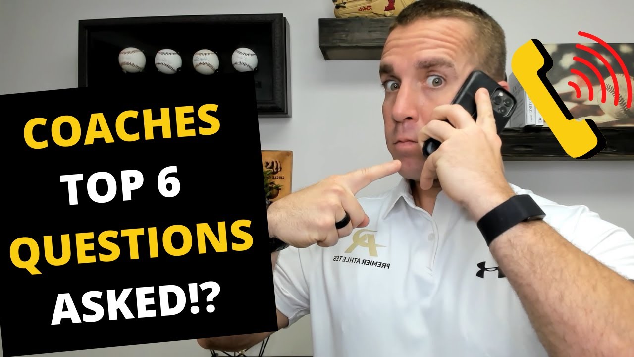Top questions to be ready for from college coaches