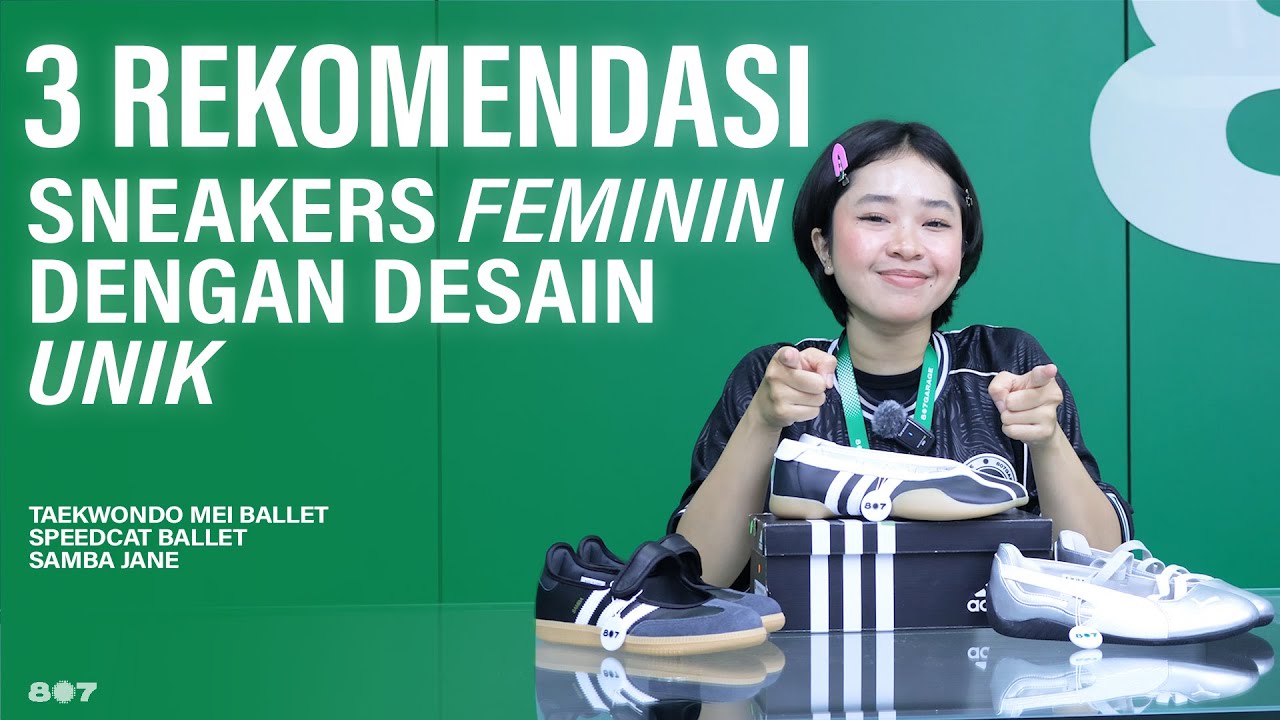 Sneakers tapi flatshoes ini dia Adidas Taekwondo Mei Ballet, Puma Speedcat Ballet&Adidas Samba Jane
