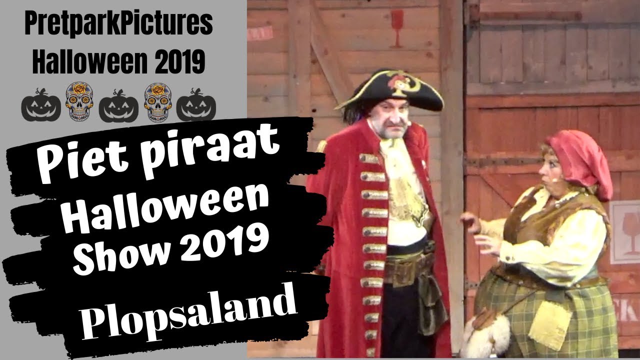 Piet piraat halloween show 2019 @plopsaland (Full version)
