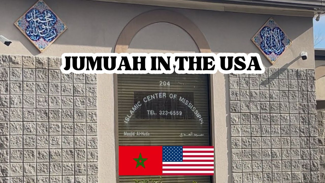 Jumuah as a Moroccan in the USA 🇺🇸🕌| أول جمعة ليا فـأمريكا