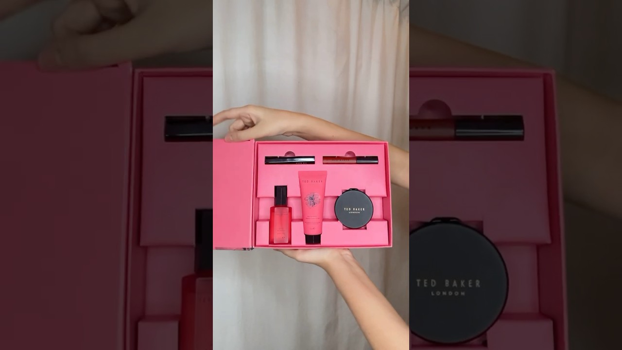 Ted Baker Makeup Gift box unboxing