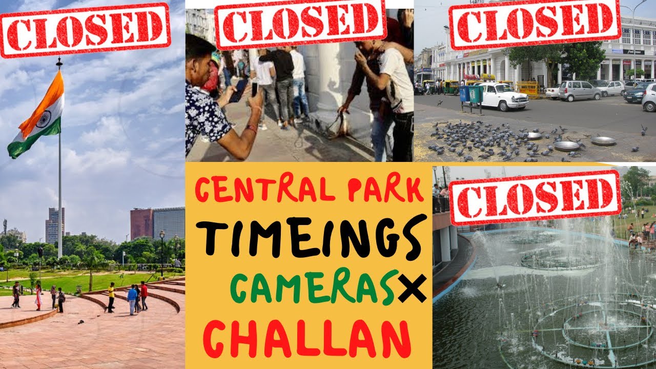 *CLOSED* Central park CP connaught place New timings &Alternatives